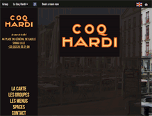 Tablet Screenshot of coq-hardi.fr